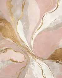 Flux de blush doré