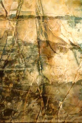 Marbre aux veines dorées