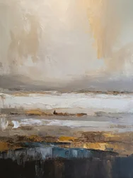Paysage abstrait serein