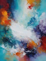 Flux abstrait vibrant