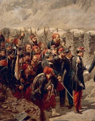 Maréchal Patrice MacMahon avec les Zouaves à Malakoff