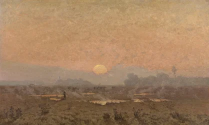 Lever de soleil dans la Kempen