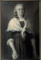 Portrait de la reine Marie-Antoinette (1755-1793) à la Conciergerie