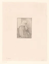 Femme bretonne avec coiffe