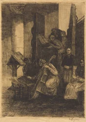 Choir in a Spanish Church (La choeur d