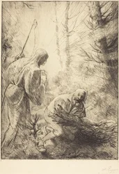 La mort et le bûcheron, 2e planche