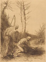 La mort et le bûcheron, 2e planche (Le mort et le bûcheron)