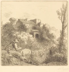 La ferme sur la colline