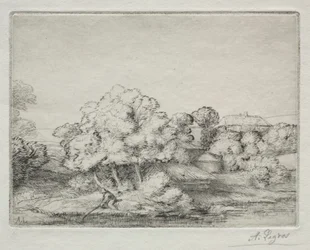 Hameau près du Lac
