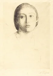 Tête de jeune fille