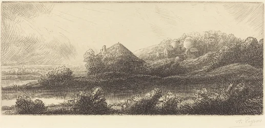 Cabane dans les marais
