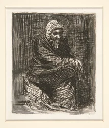 La vieille femme Assine