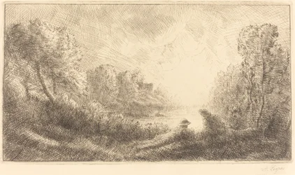 Paysage: Lever du soleil