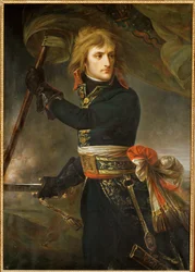 Le Général Bonaparte à Arcole (huile sur toile)
