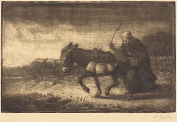 Laitière à Boulogne, 1re planche