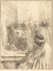 Les moines à l