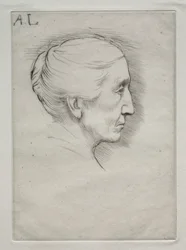 Portrait de Mme Emily Hughes (1ère planche)