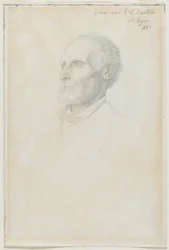 Portrait de Sir Frederick W. Burton, directeur de la National Gallery, Londres, 1881