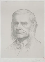 Portrait de Thomas Huxley (2e planche)