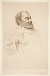 Portrait de Val Prinsep, R.A.