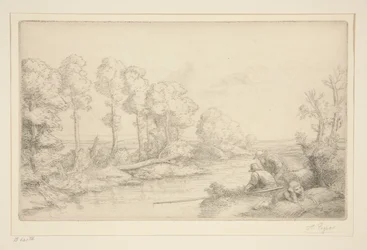 Repos au bord de la rivière