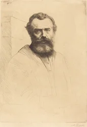 Autoportrait, 3ème planche, 1880