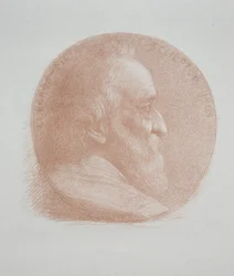 Autoportrait, Médaillon No. 2 (11e Planche)