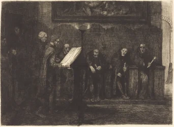 Les chantres espagnols, 1865