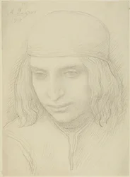 Tête de jeune fille