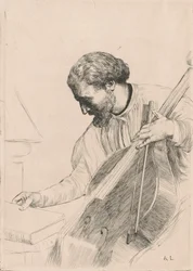 Le contrebassiste