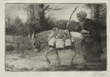 La laitière de Boulogne (Troisième Planche)