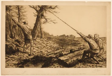 Les Bûcherons, deuxième planche