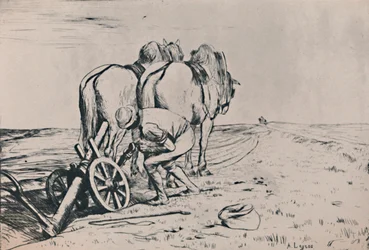 La Charrue, milieu-fin 19ème siècle, 1946