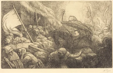 Le triomphe de la mort : la proclamation