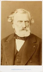 Portrait du compositeur Ambroise Thomas 1811-1896