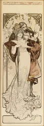 Maquette pour la lithographie "Programme 27 Octobre 1900", vers 1900
