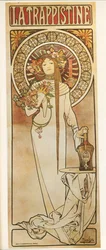 Alphonse Mucha : La Trappistine ... (litho)