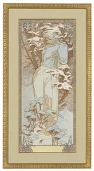 Les quatre saisons : hiver, 1900