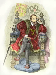 Portrait de Charles Quint (Gravure)