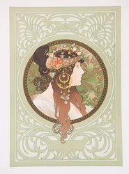 Têtes byzantines : Brunette, 1897