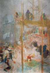 Étude pour Triptyque de A. Mucha