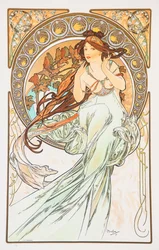 La Musique, de la série Les Arts, 1898