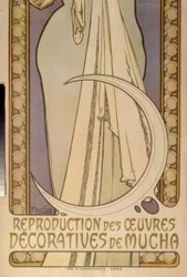 Lygie – Reproduction des œuvres décoratives de Mucha