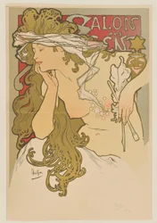 [Salon des Cent. Mars-avril 1896 (épreuve avant la lettre)]
