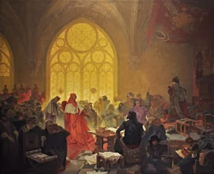 Le roi hussite Georges de Poděbrady Le cycle L