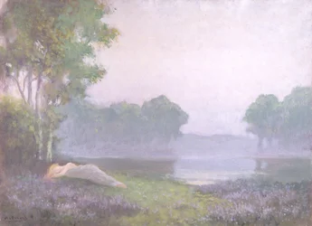 Endormi dans la bruyère, matin, 1935
