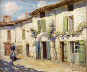 Façade, Laroche Foucault, France