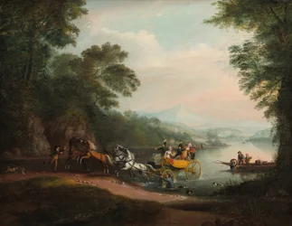 Incident au gué, 1818