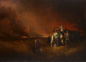 La prairie en feu