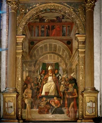 Saint Ambrosius, patron de Milan